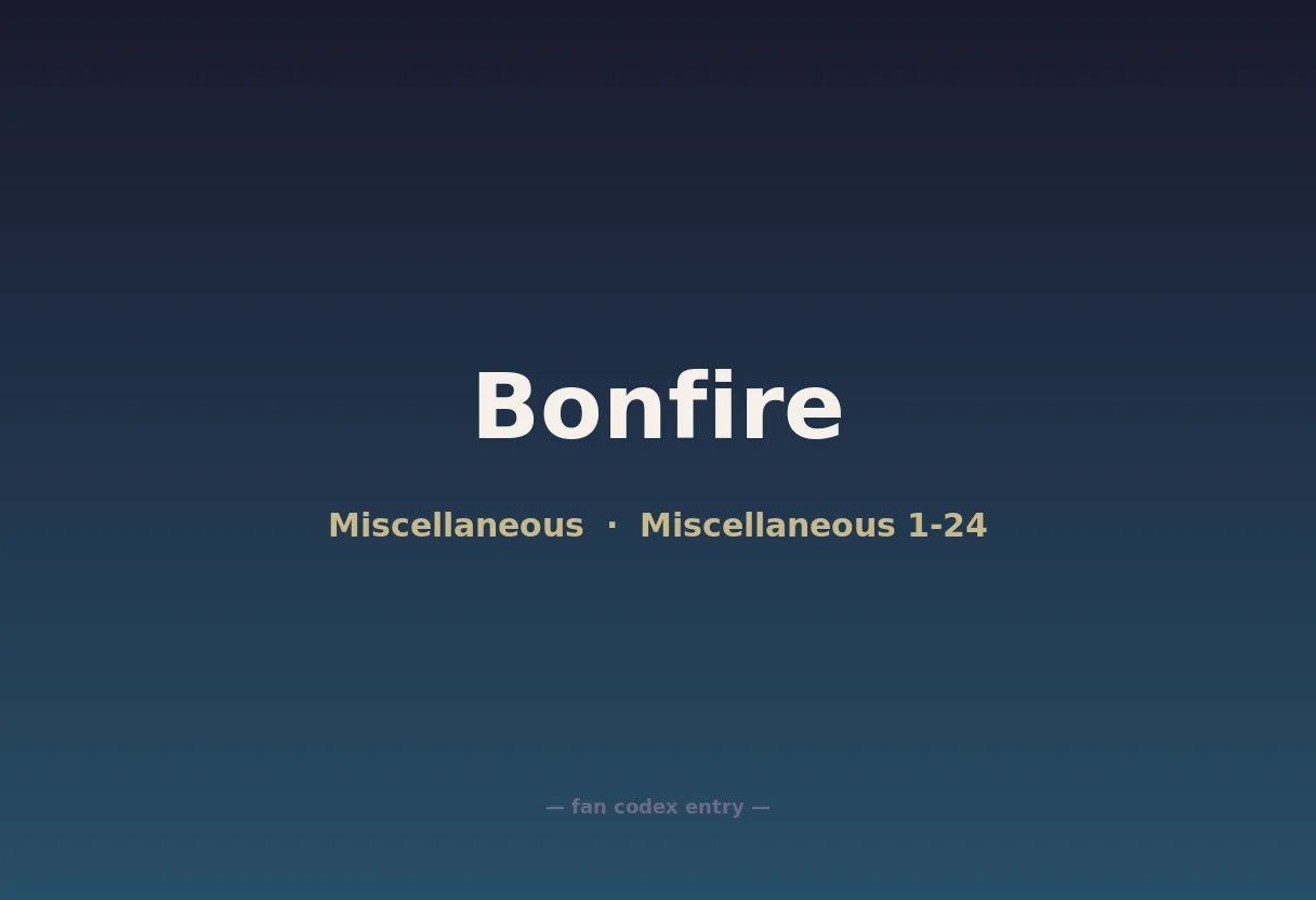 Bonfire