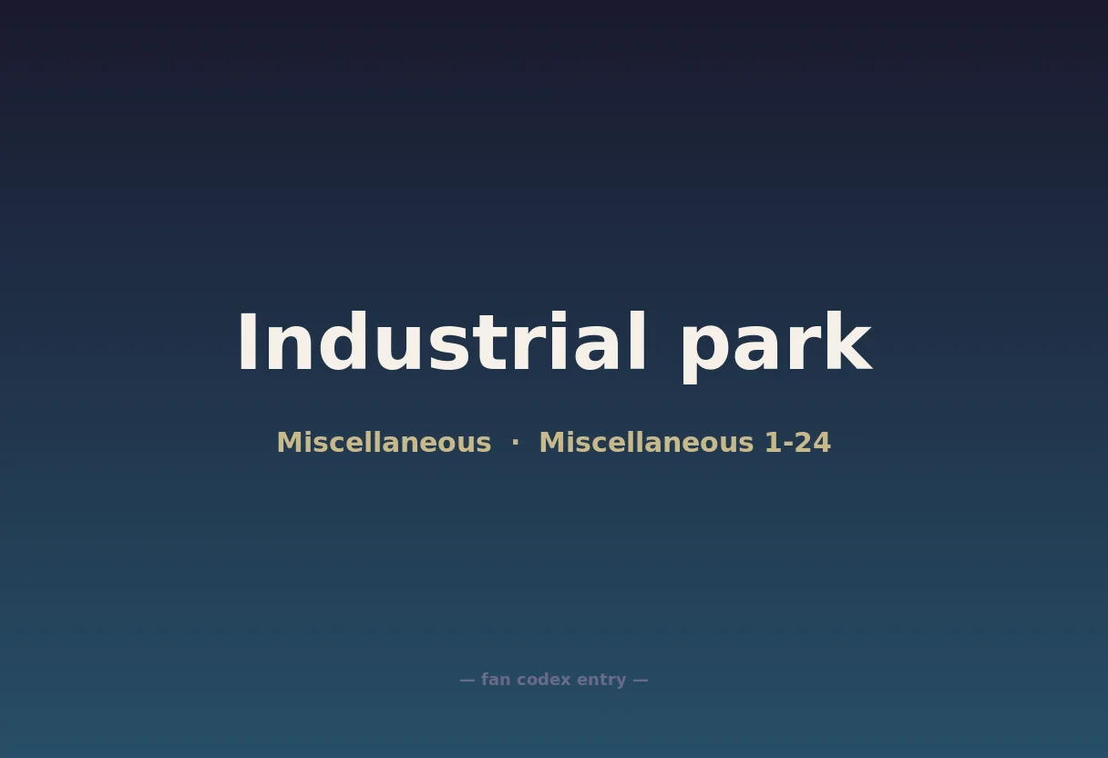Industrial park
